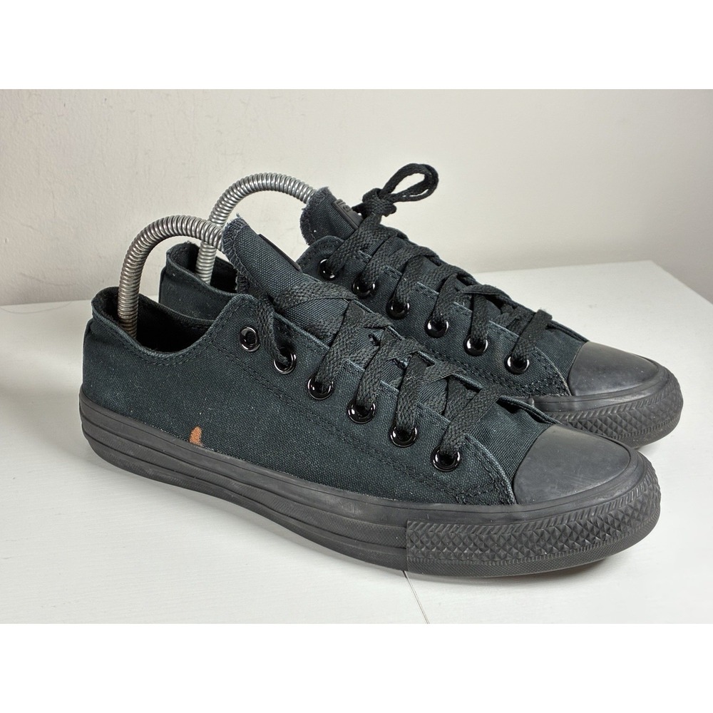 Size 8 - Converse Chuck Taylor All Star Ox Black Womens